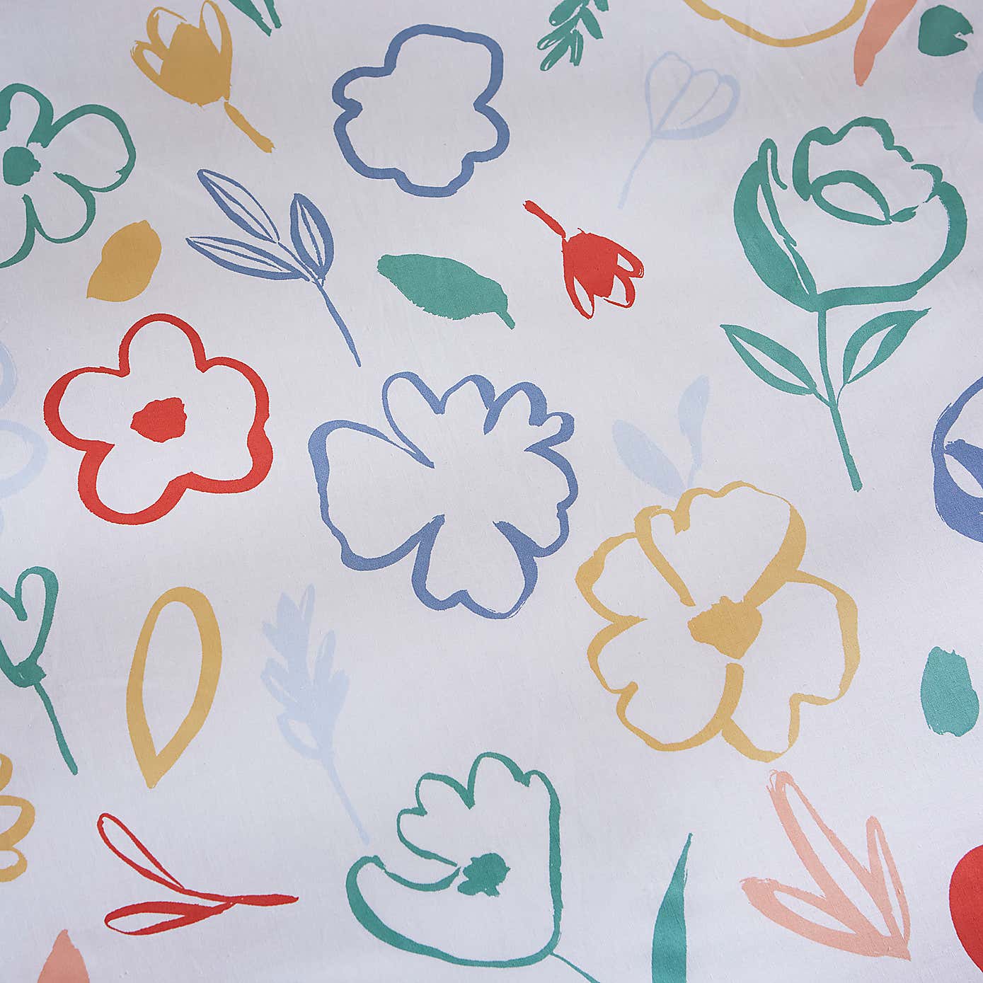 Heart and Soul Ayva Floral Oxford Pillowcase