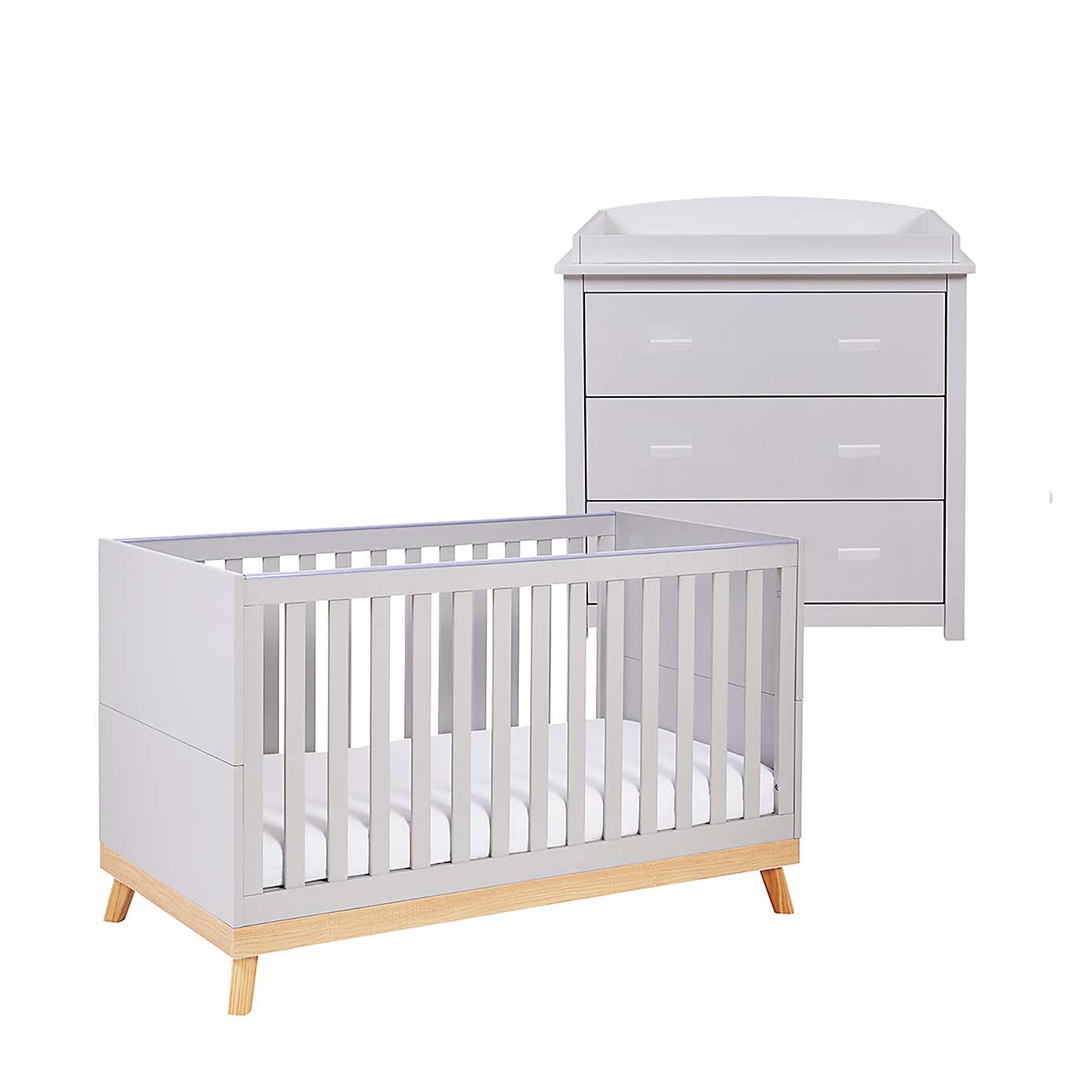 Babymore Mona 2 Piece Nursery Furniture Set