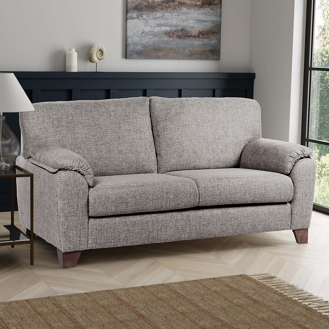Meyer Tonal Weave 3 Seater Sofa