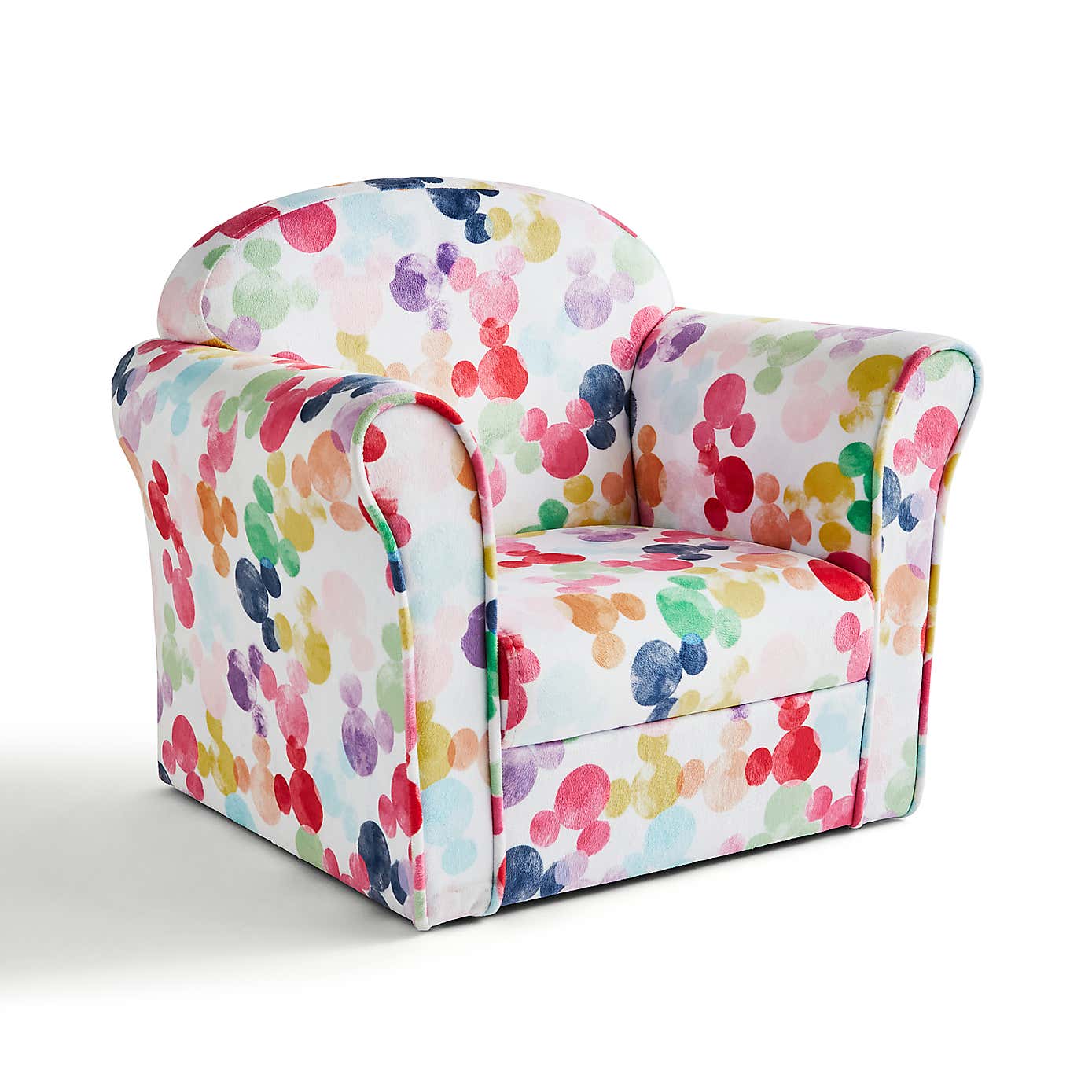 Disney Mickey Print Kids Armchair