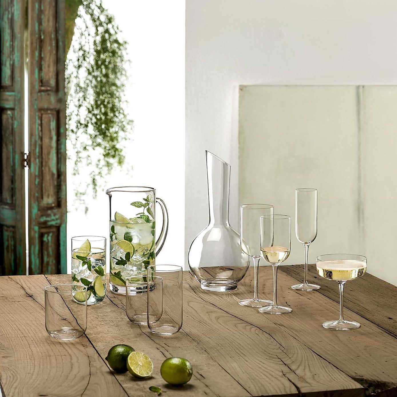 Luigi Bormioli Sublime Set of 4 Tumbler Glasses