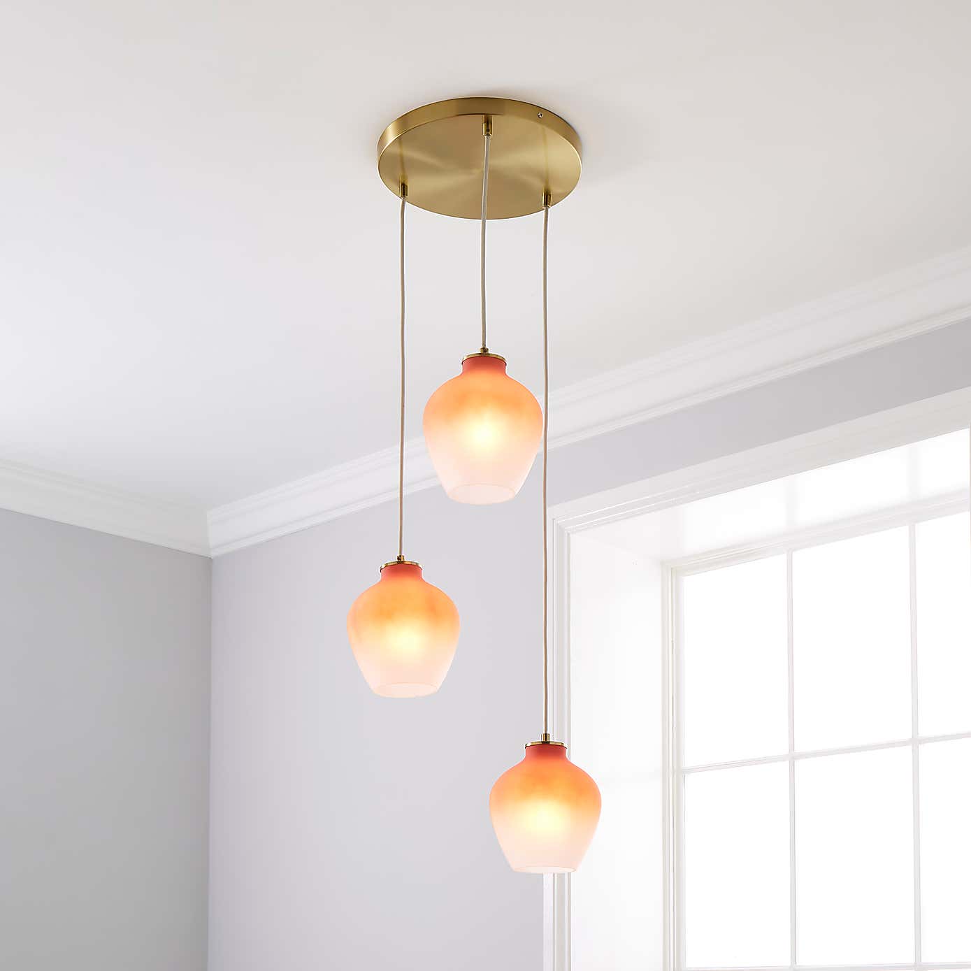 Juliet 3 Light Cluster Ceiling Fitting
