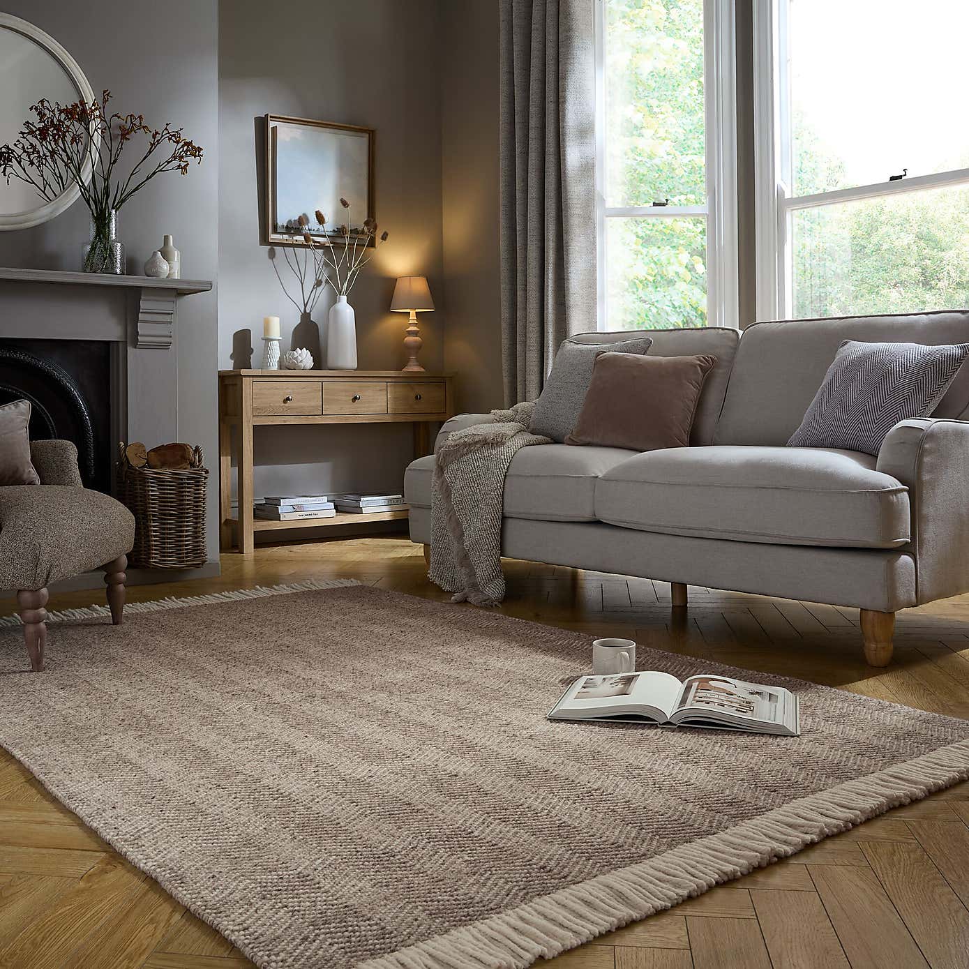 Churchgate Swithland Herringbone Wool Rug