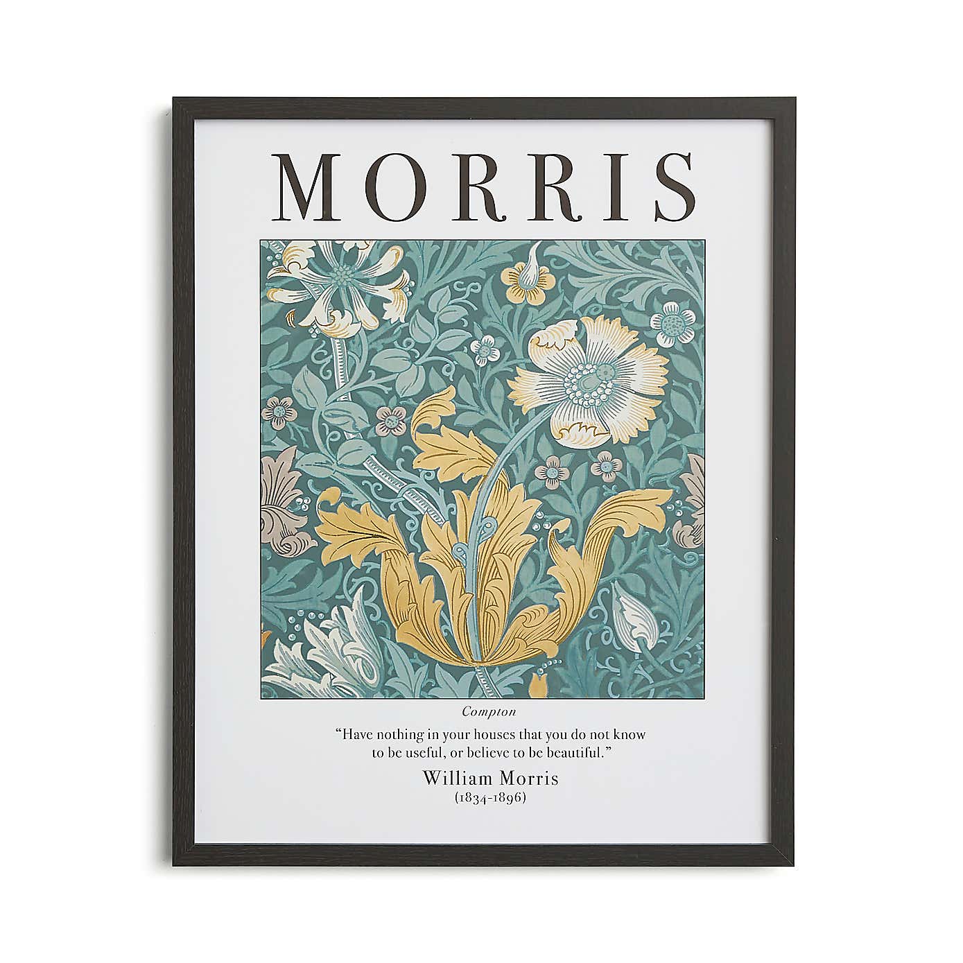 Compton by William Morris Framed Print