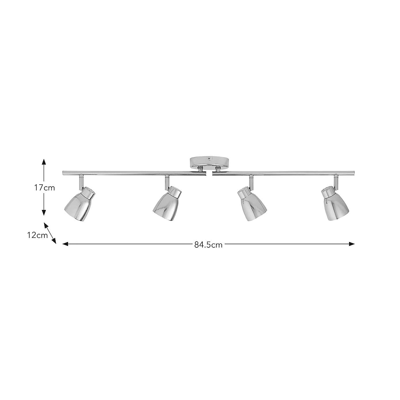 Alto 4 Light Spotlight Bar