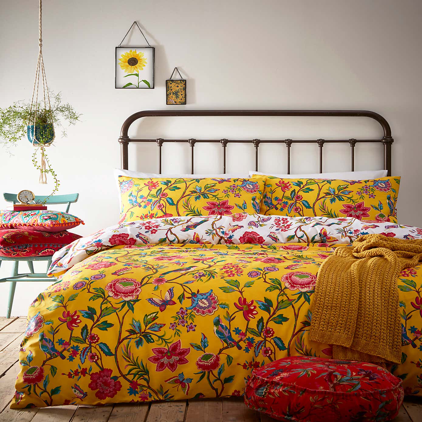 furn. Pomelo Reversible Duvet Cover & Pillowcase Set