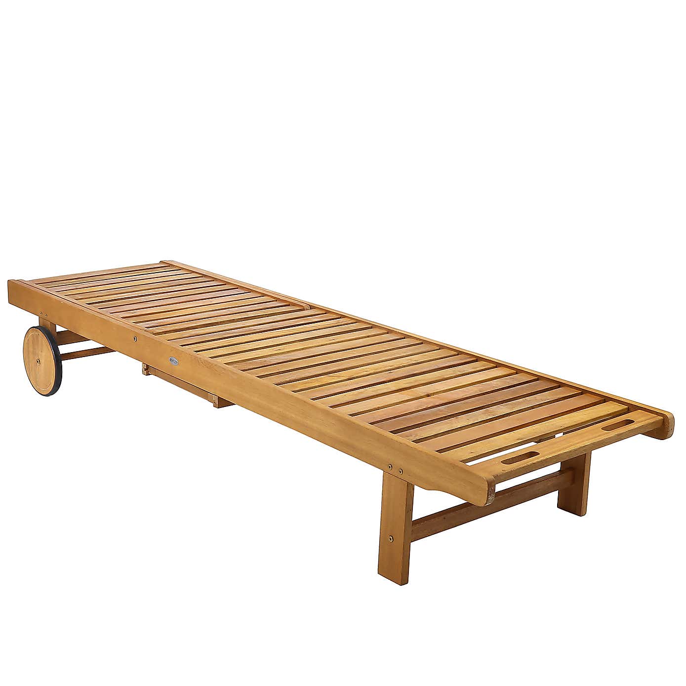 Acacia Wooden Lounger