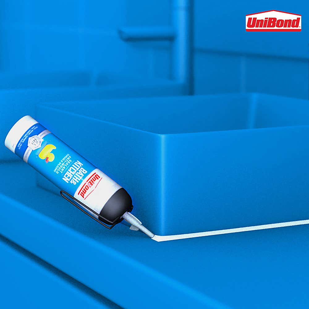 UniBond Bath and Kitchen Translucent Sealant 208g