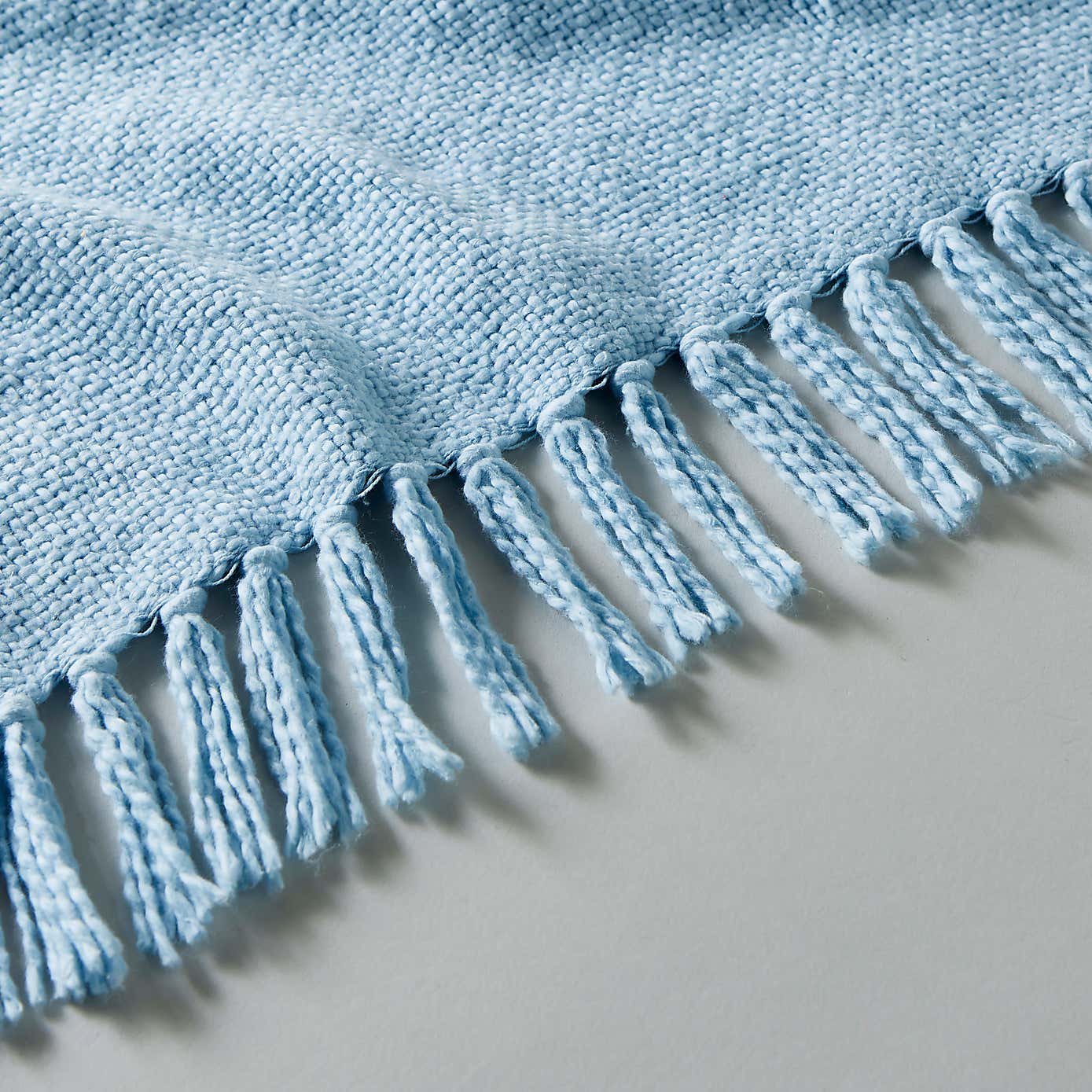 Aris Cotton Weave Black Throw