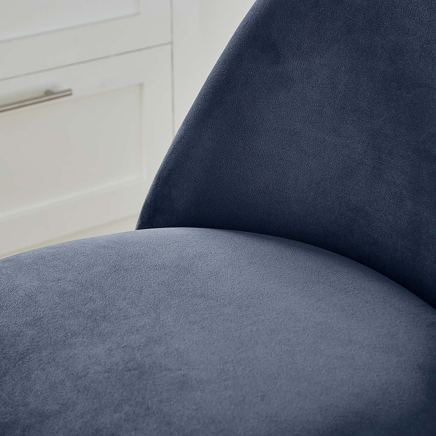 Delaney Adjustable Height Barstool, Velvet