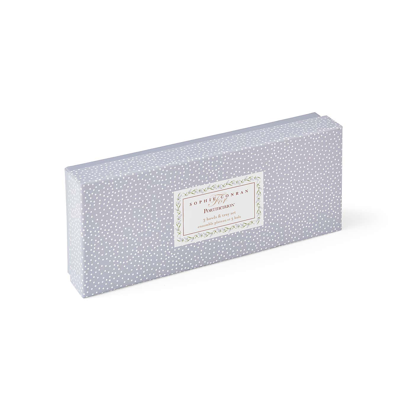 Sophie Conran Lavandula 3 Bowl and Tray Set
