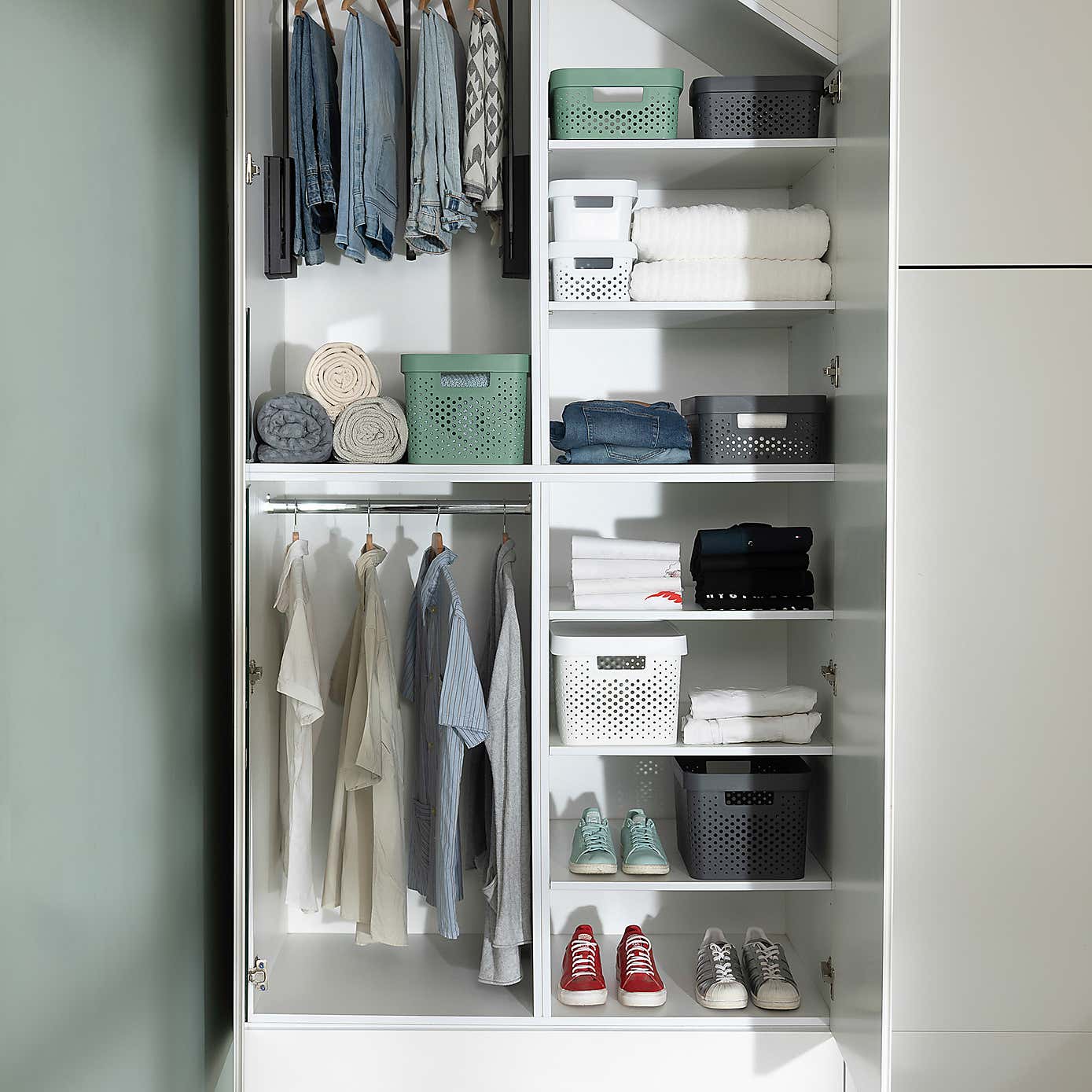 Curver Infinity 100% Recycled Plastic Storage Basket