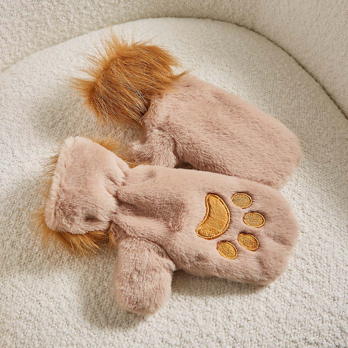 Leo the Lion Mittens