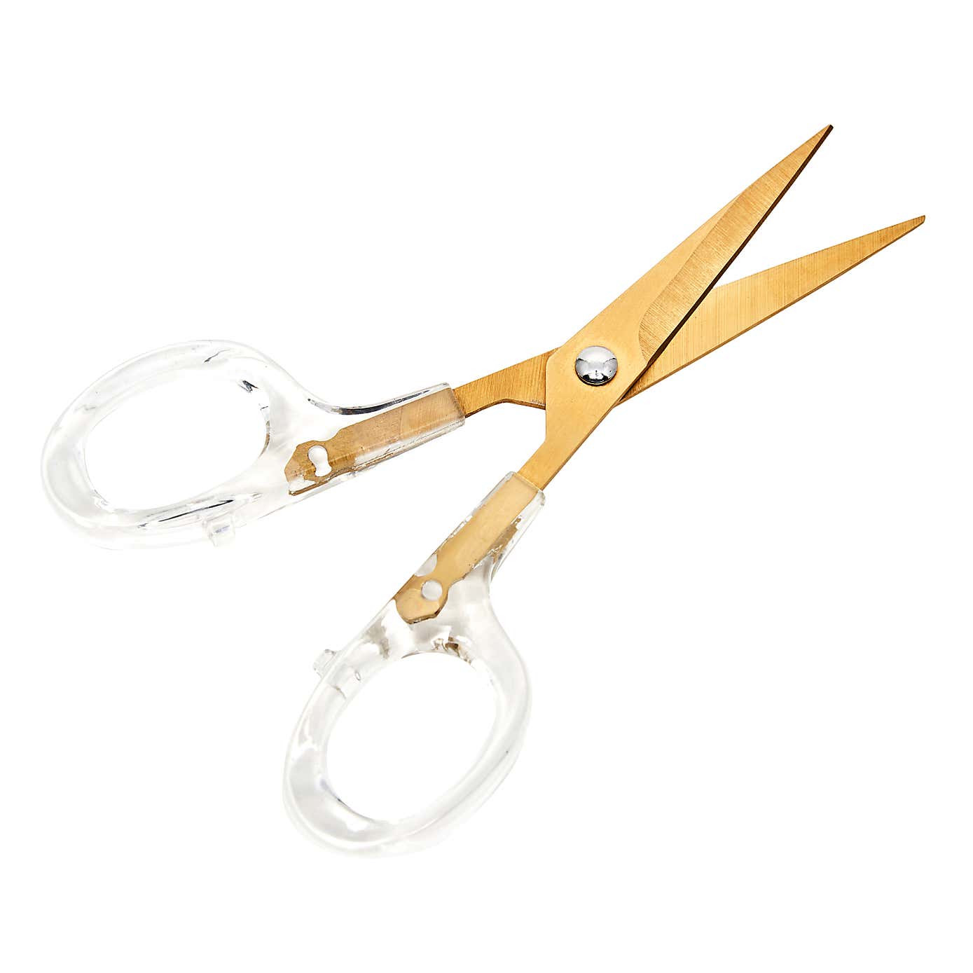 Hemline Gold Brushed Gold Embroidery Scissors