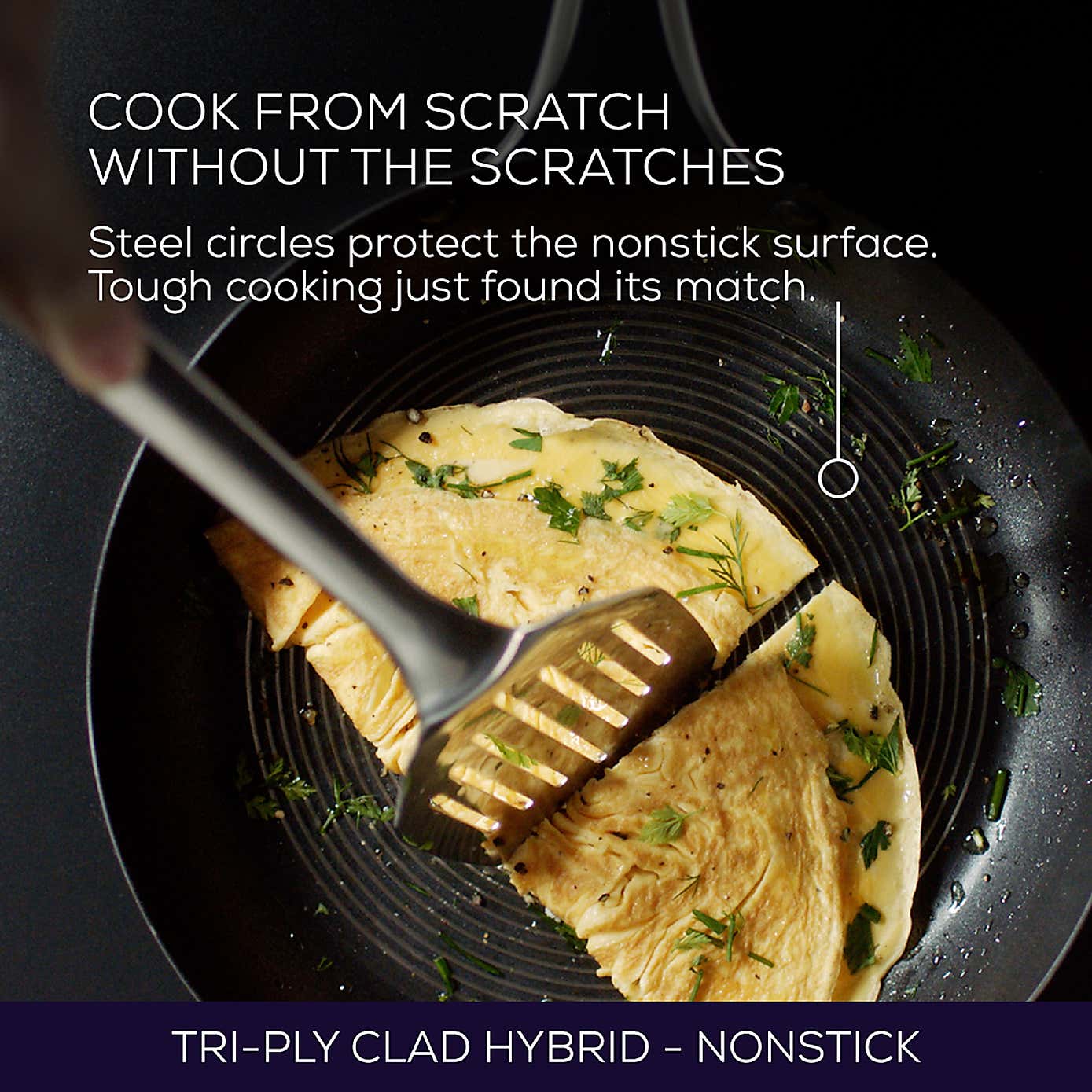 Circulon C Series Non-Stick Tri-Ply Stainless Steel Saucepan, 18cm