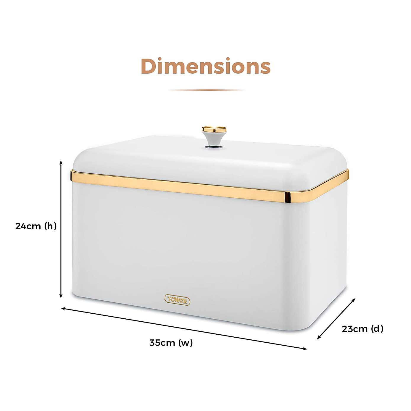 Tower Cavaletto Bread Bin
