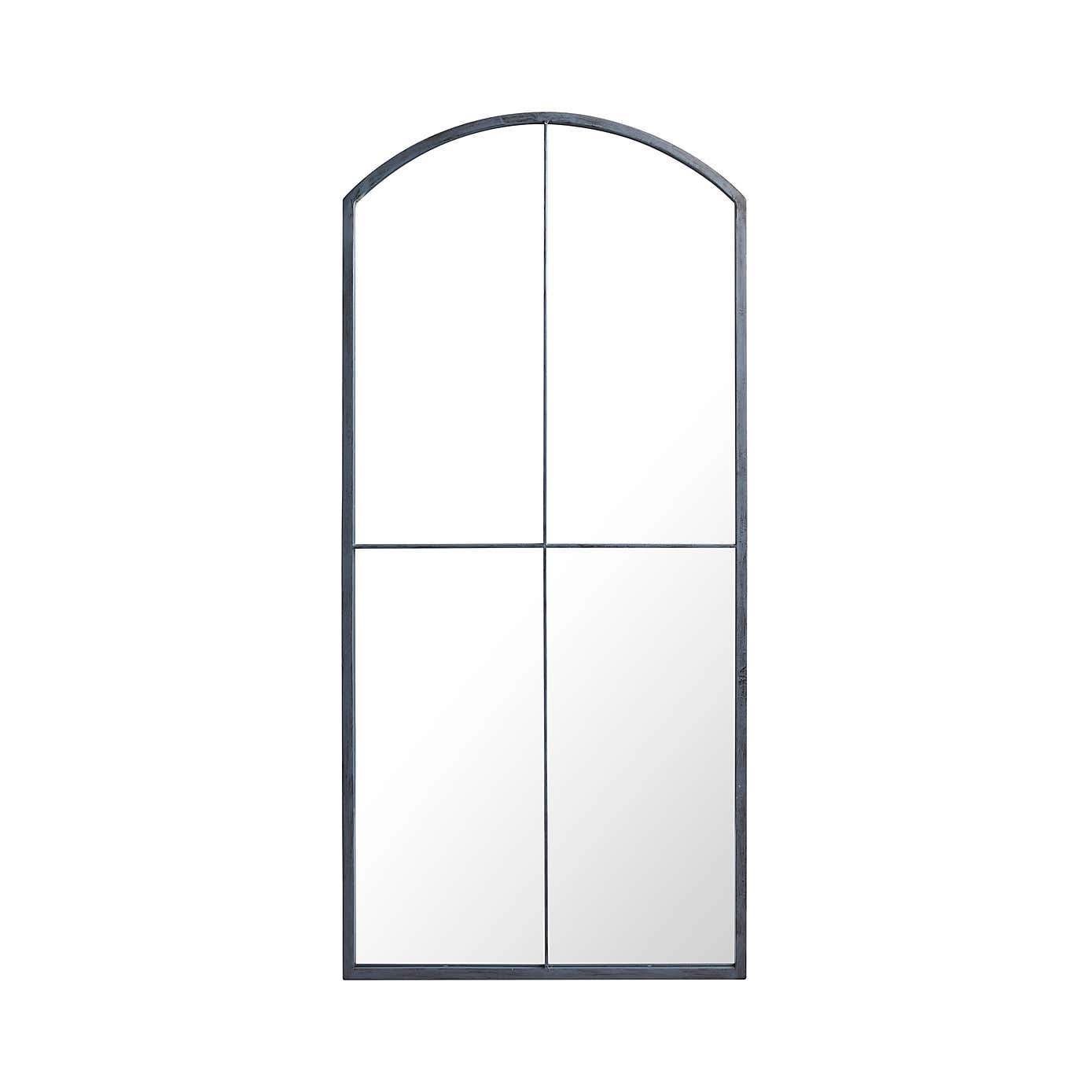 Window Arched Full Length Leaner Mirror
