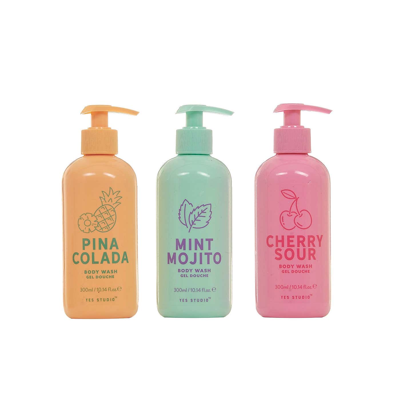Upper Canada Yes Studio Cocktail Hour Body Wash Trio Set