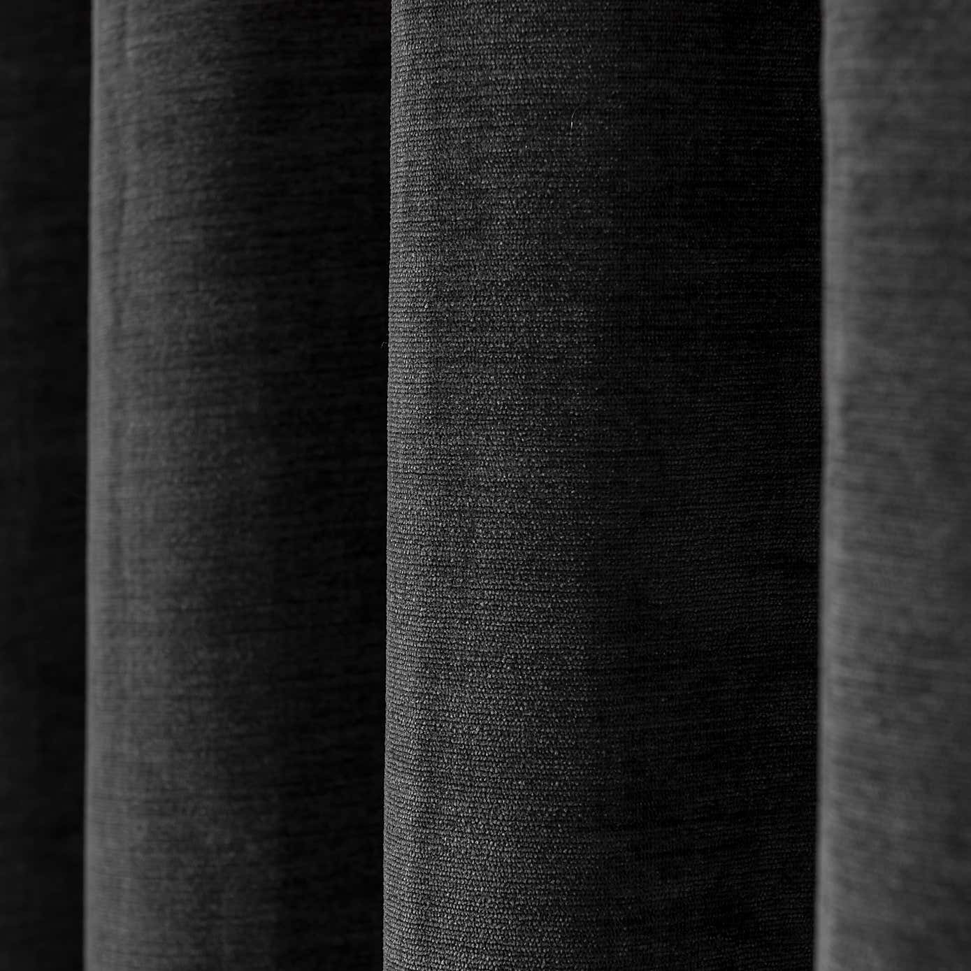 Genoa Chenille Blackout Pencil Pleat Curtains