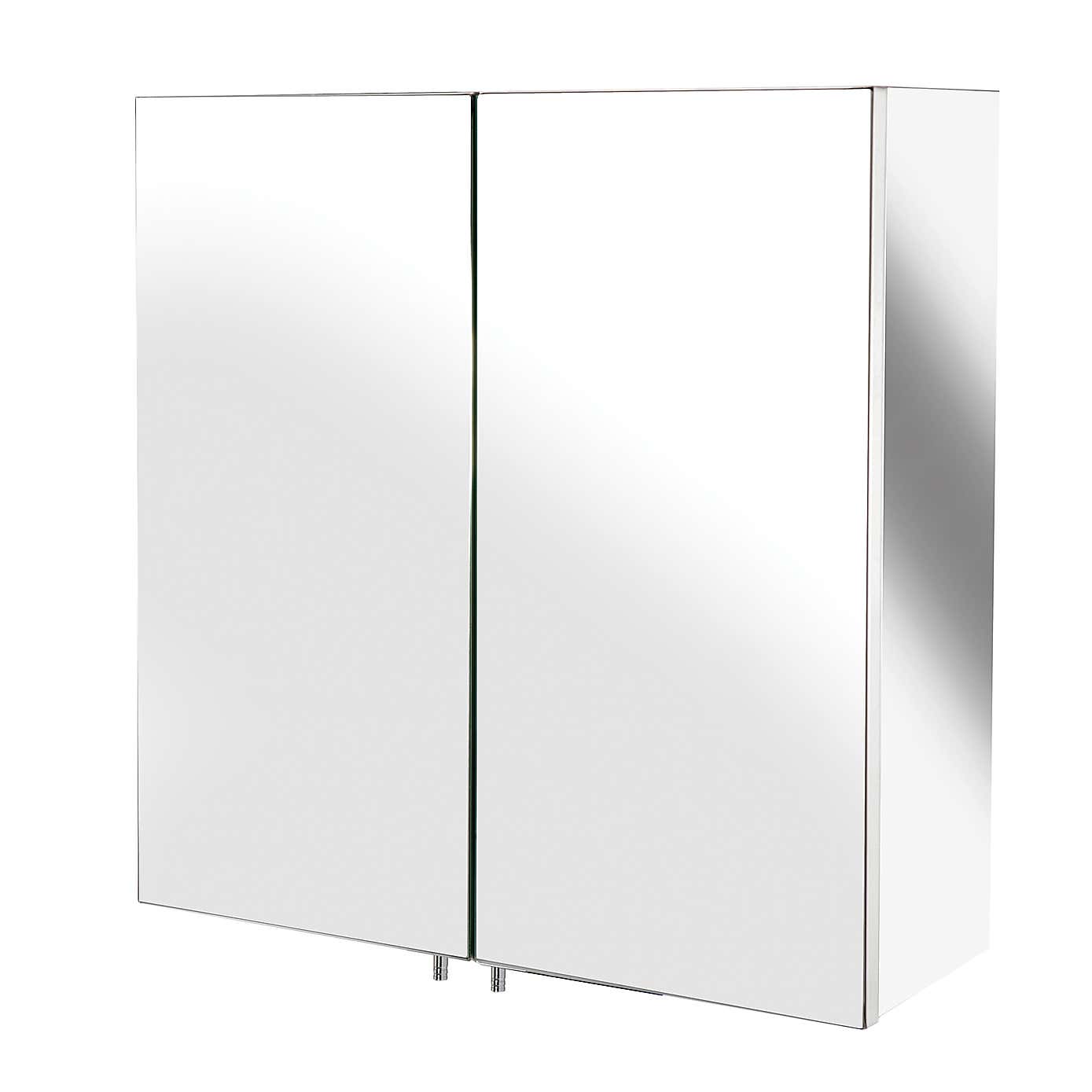 Avon Mirrored Double Cabinet