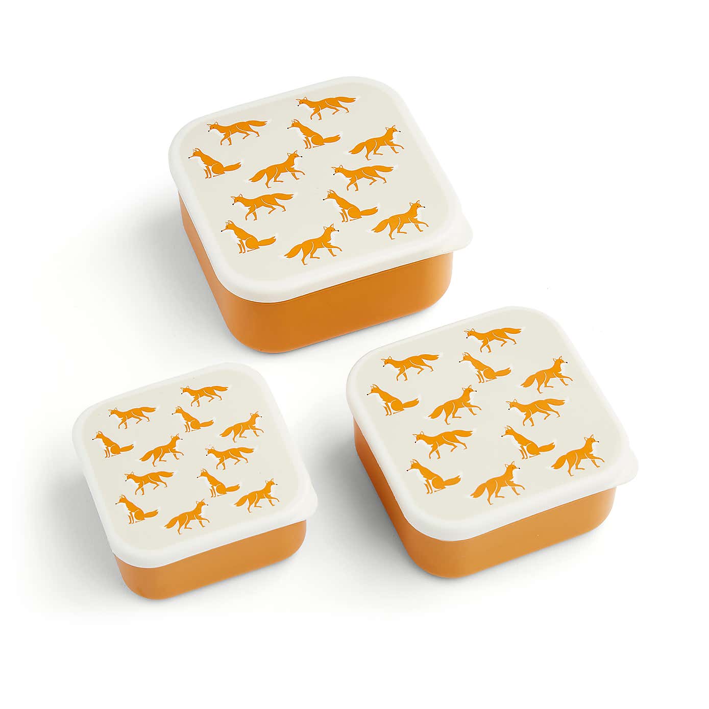 Fox Snack Boxes Set of 3