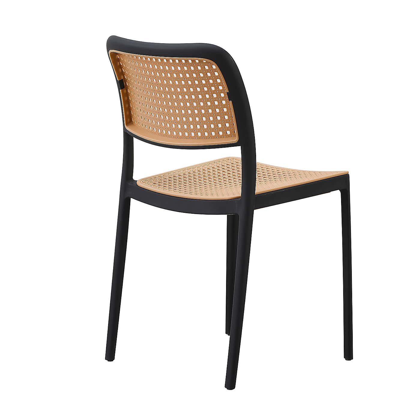 Fusion Living Plastic Cafe Dining Chair