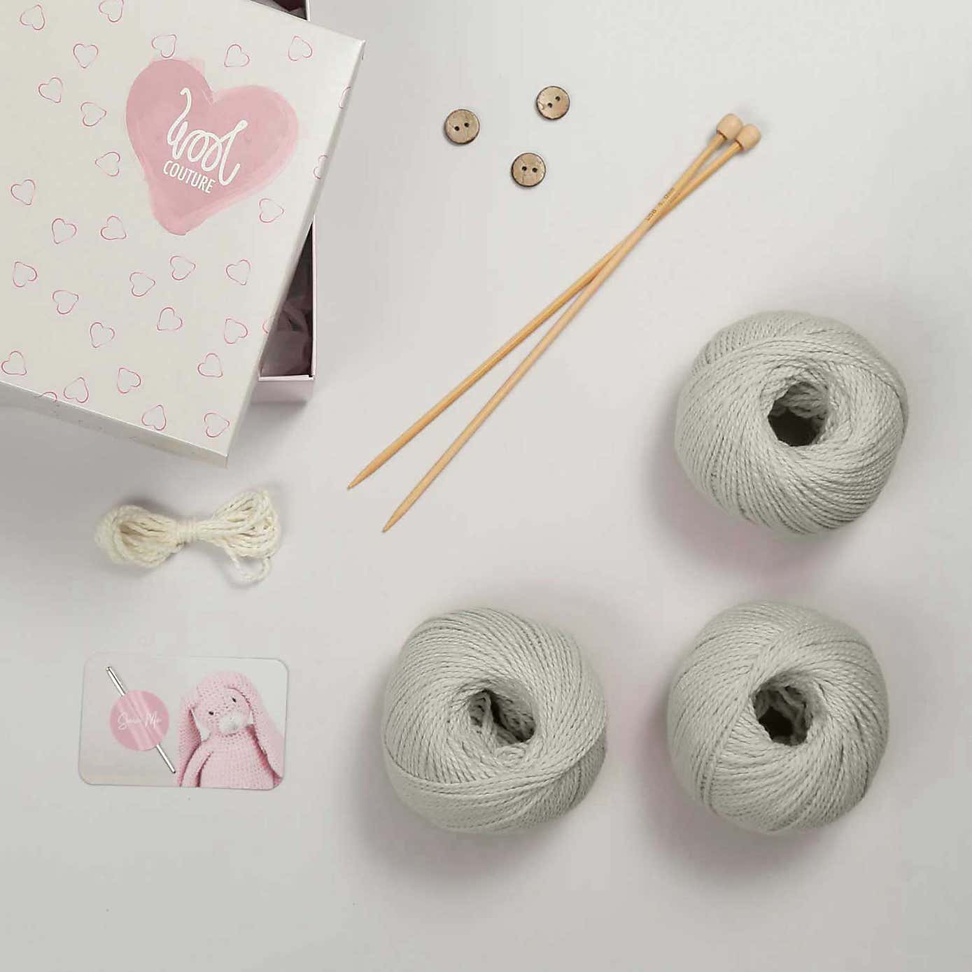 Lilly Baby Cardigan Knitting Kit