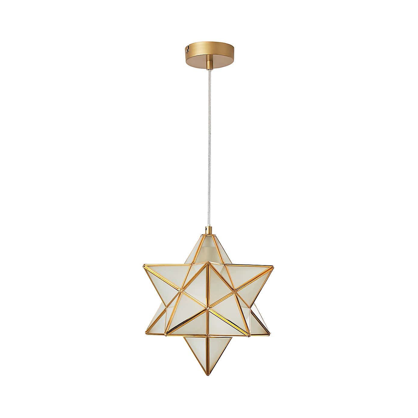 Virgo Star 26cm Ceiling Fitting