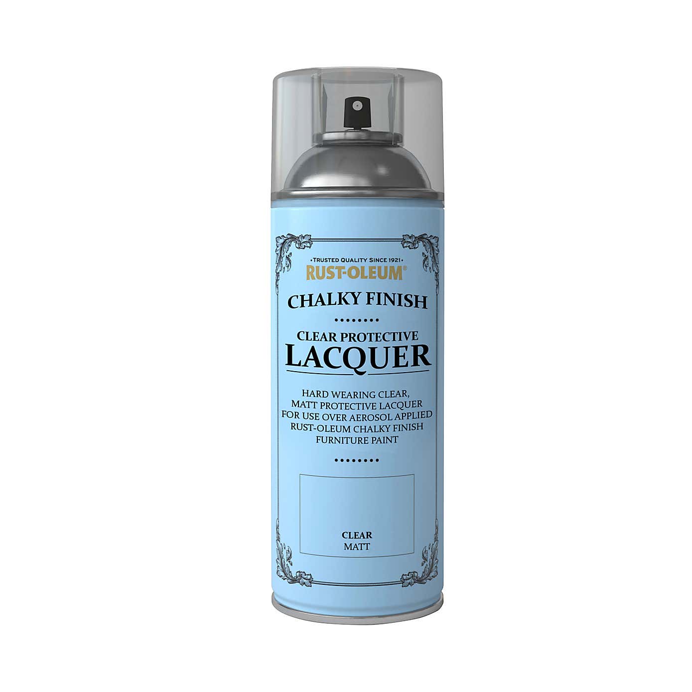 Rust-Oleum Clear Matt Spray Lacquer 400ml