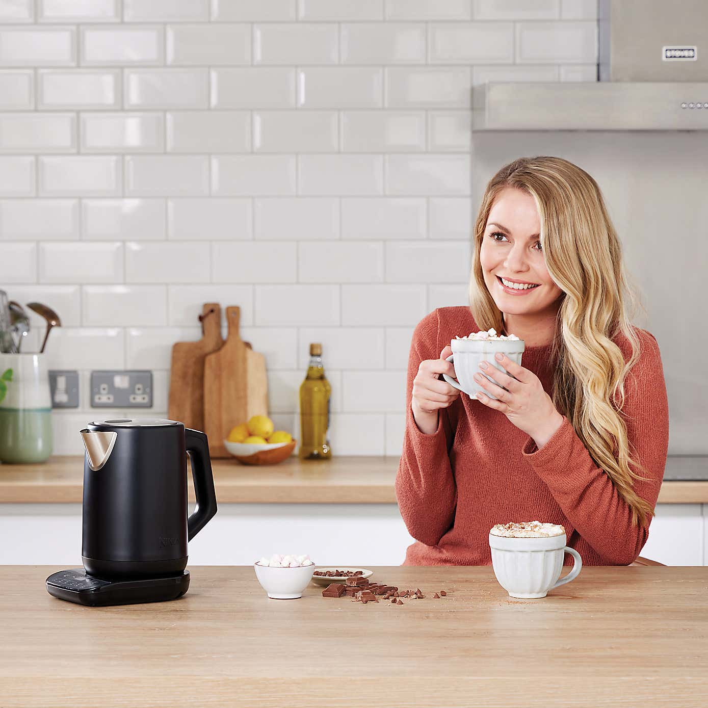 Ninja Perfect Temperature Black Kettle