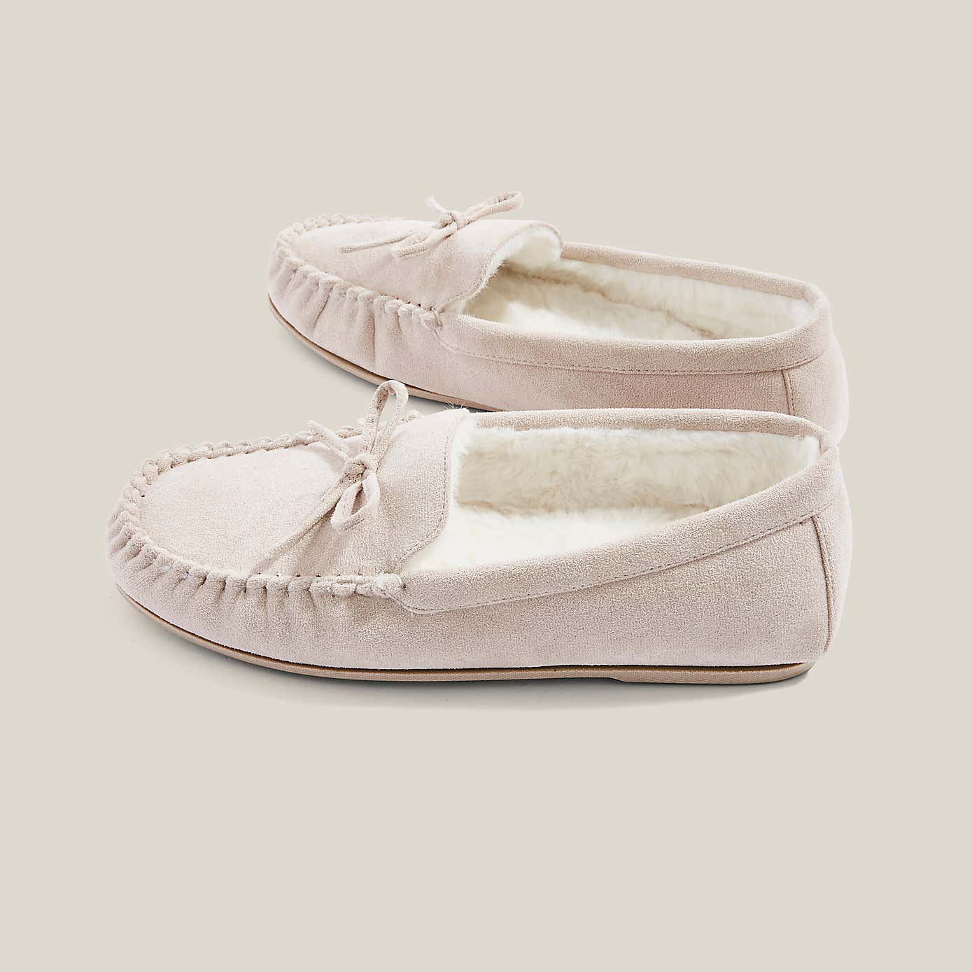 Ladies Suedette Moccasins