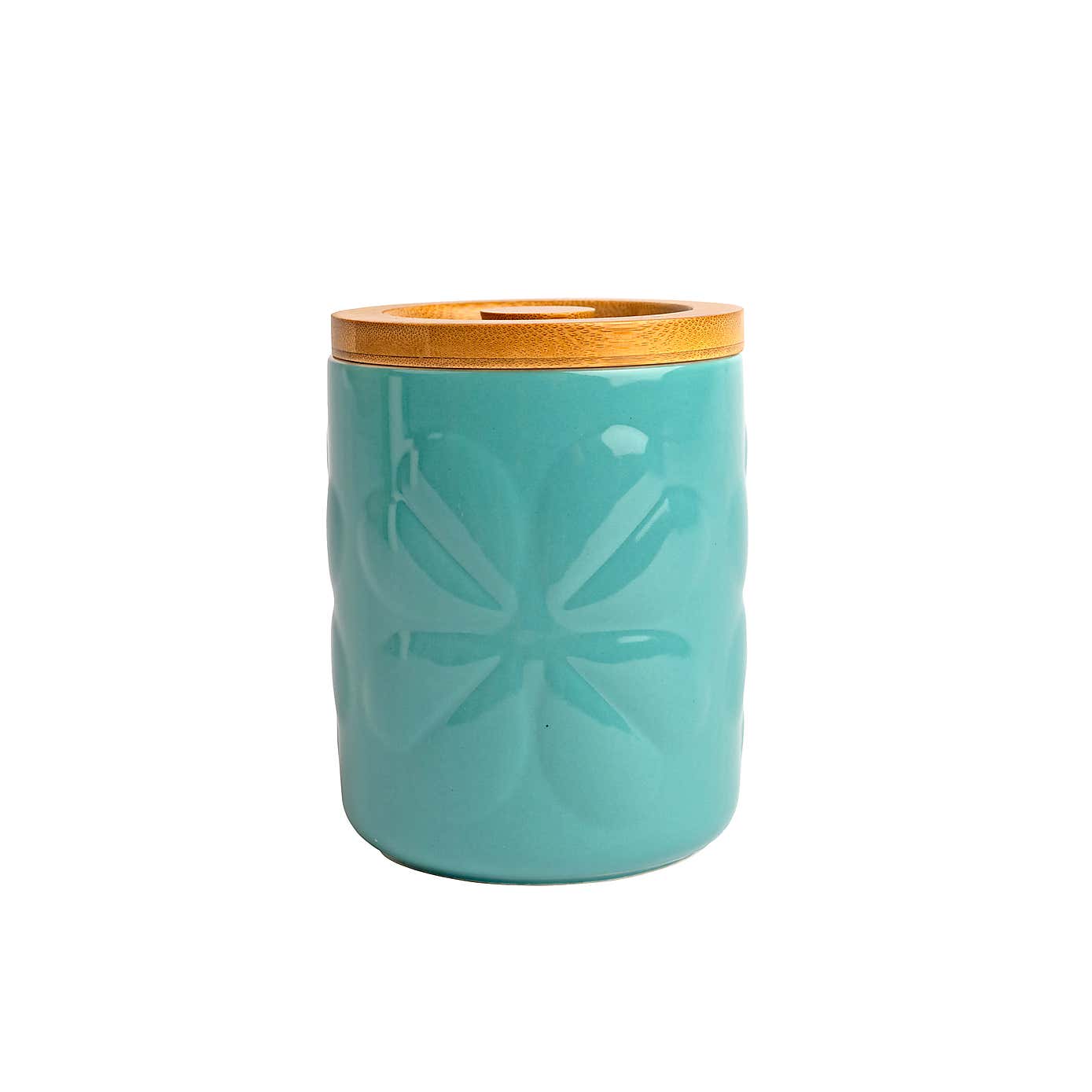 Navigate Carnaby Embossed Ceramic Jar with Lid