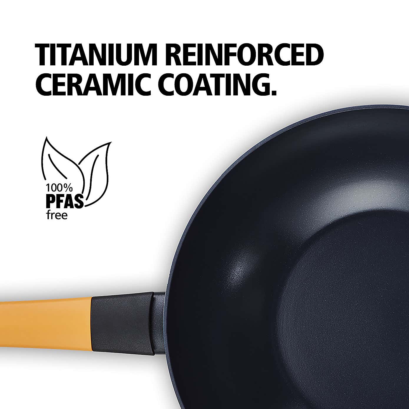 Brabantia Non-Stick Aluminium Wok, 30cm