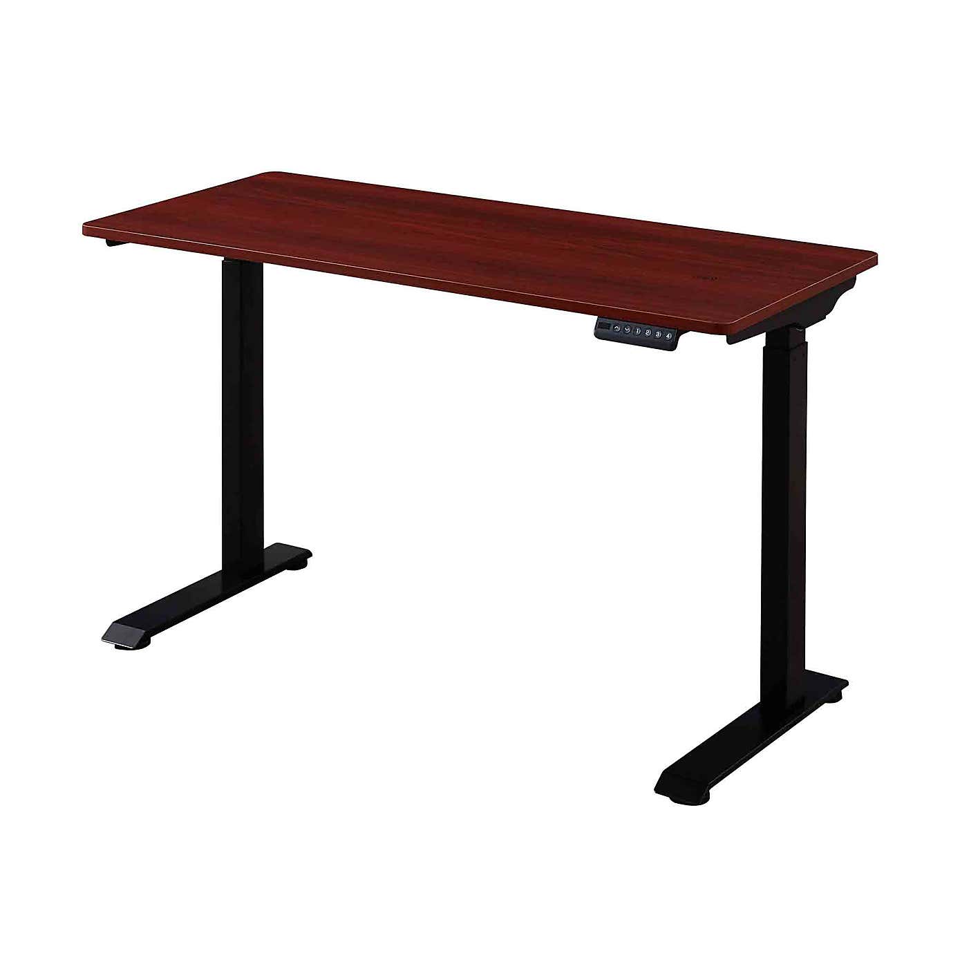 Apollo Black and Walnut Effect Smart Desk