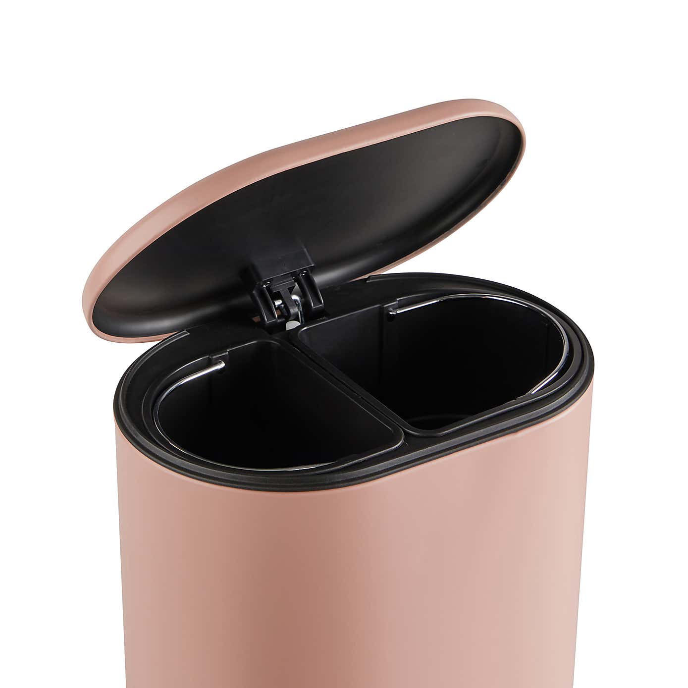 Blush Recycling Bin