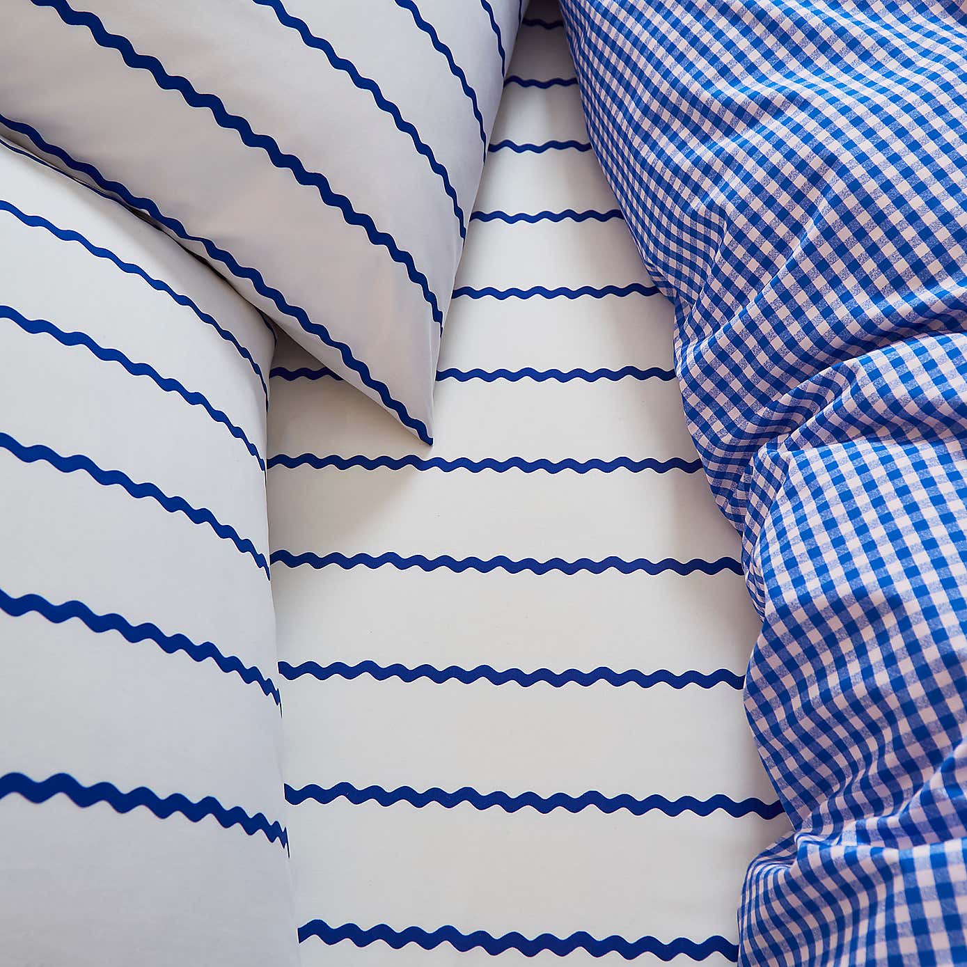 Sophie Robinson Mini Wave 100% Cotton Fitted Sheet