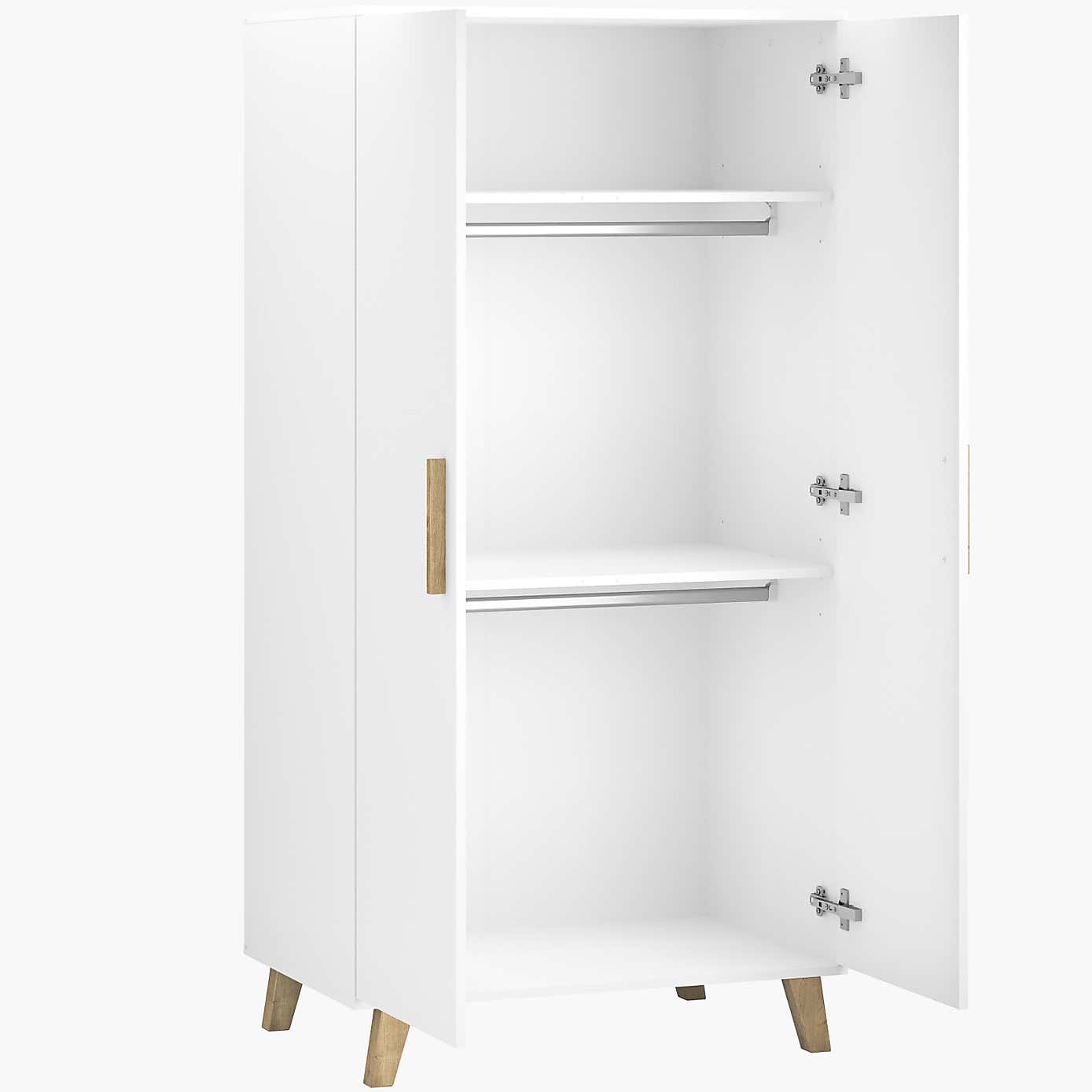 Little Acorns Siriana 3 Drawer Chest and Wardrobe Nursery Set