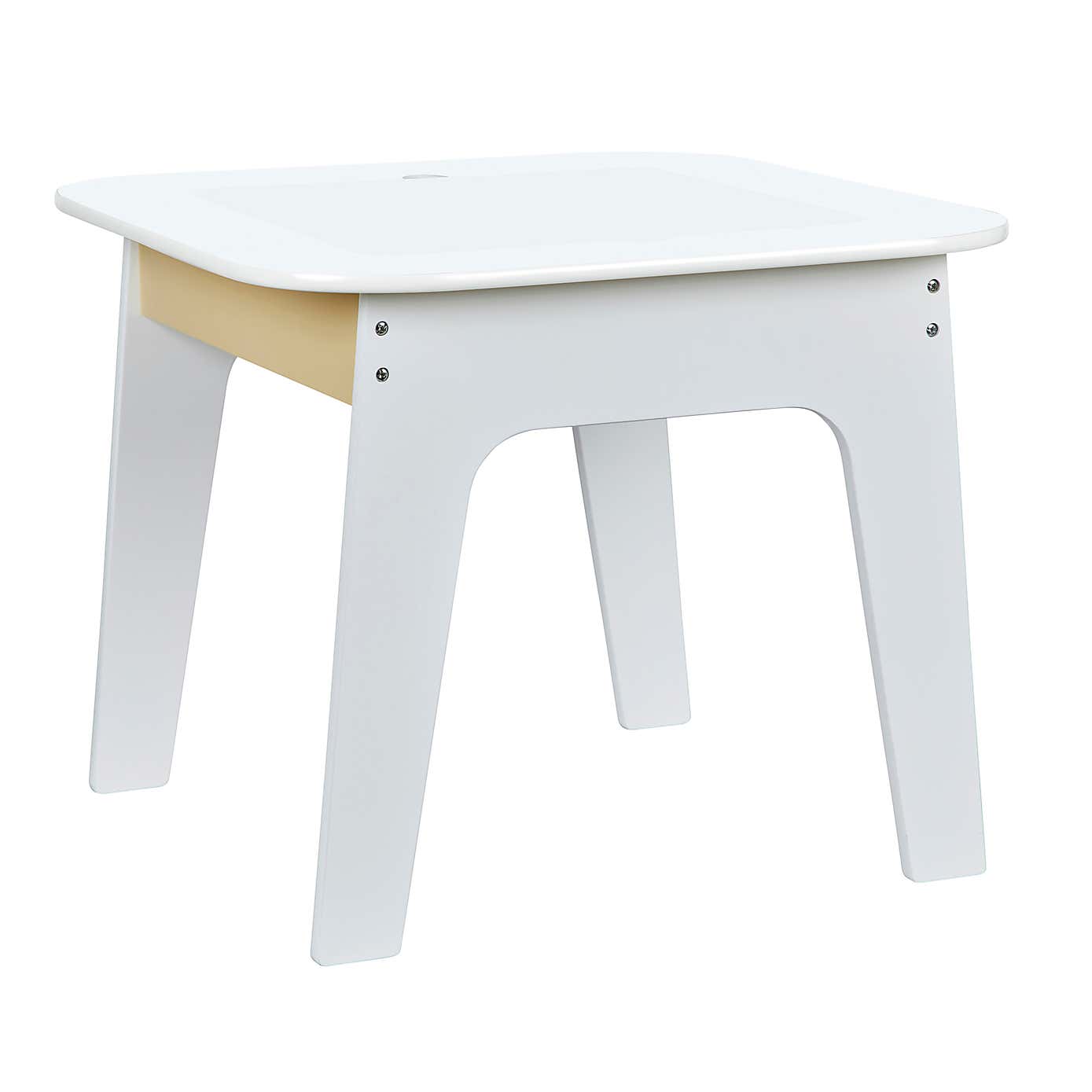 Kids White Table and Chair Set