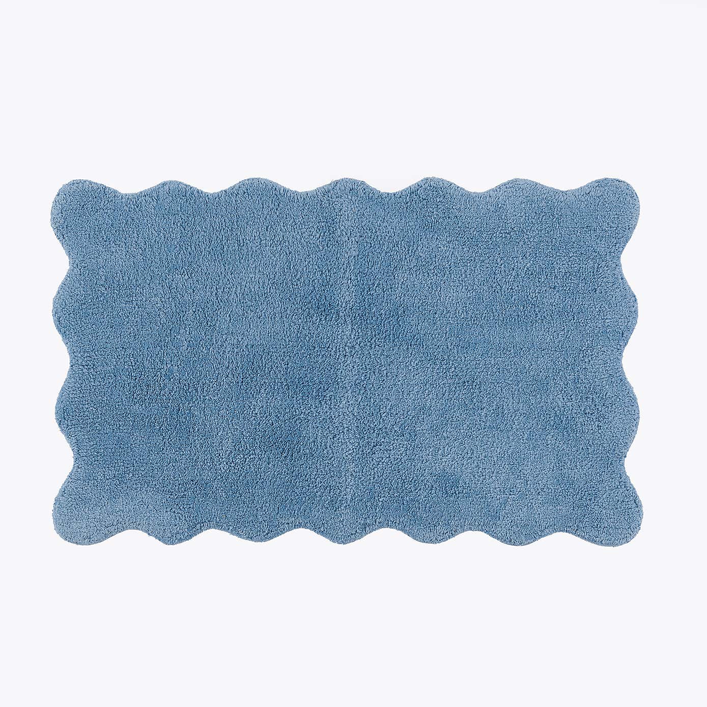 Scalloped Bath Mat