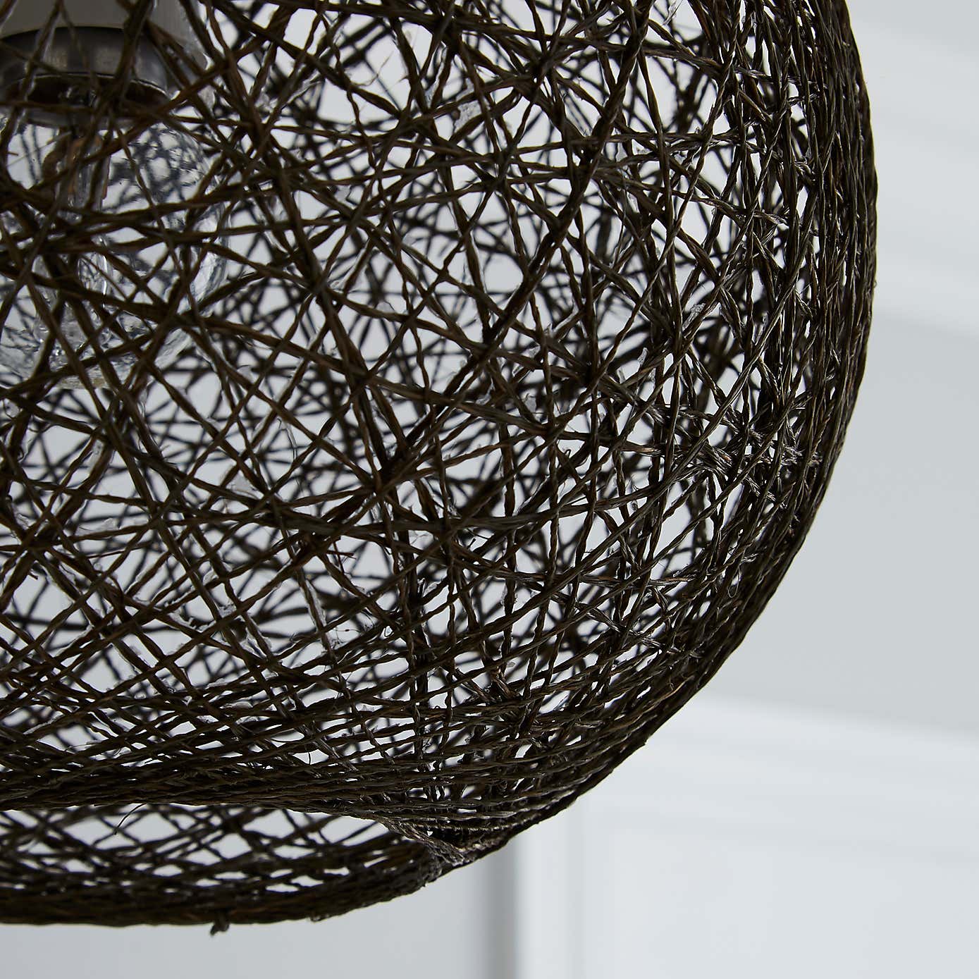 Abaca Ball Easy Fit Pendant Shade