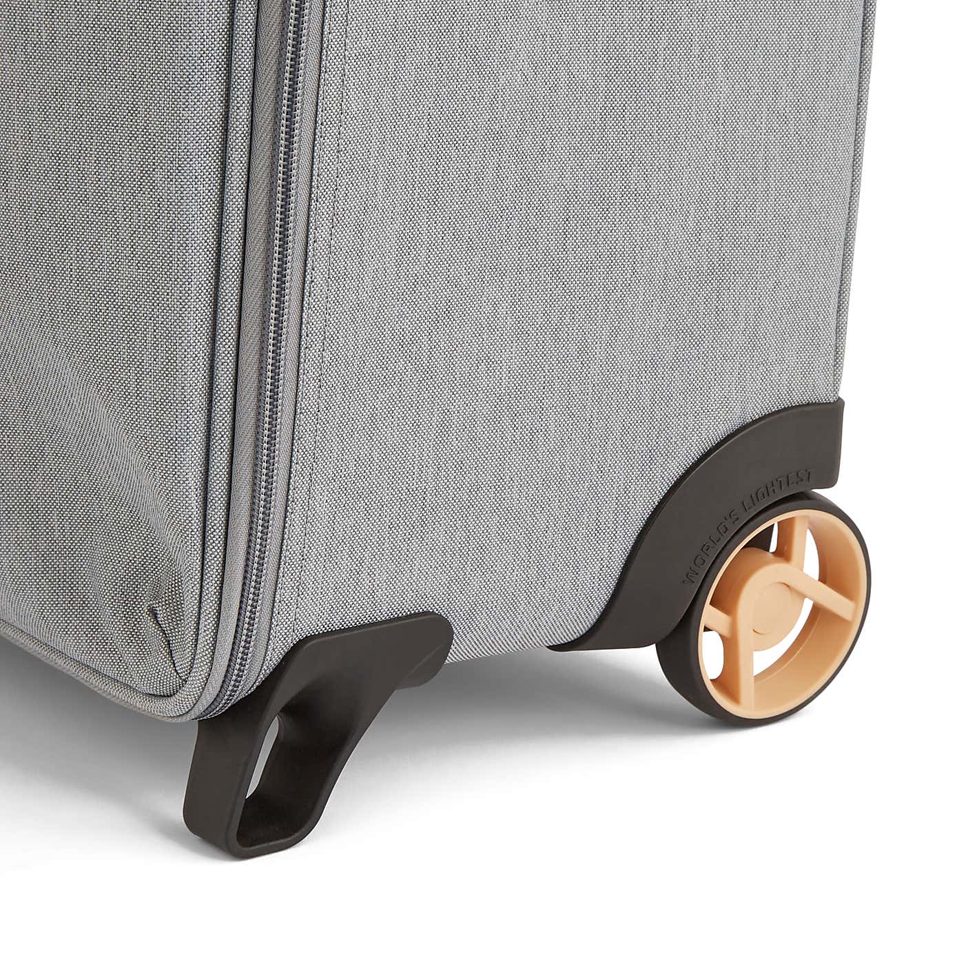 IT Luggage Worlds Lightest Grey Suitcase