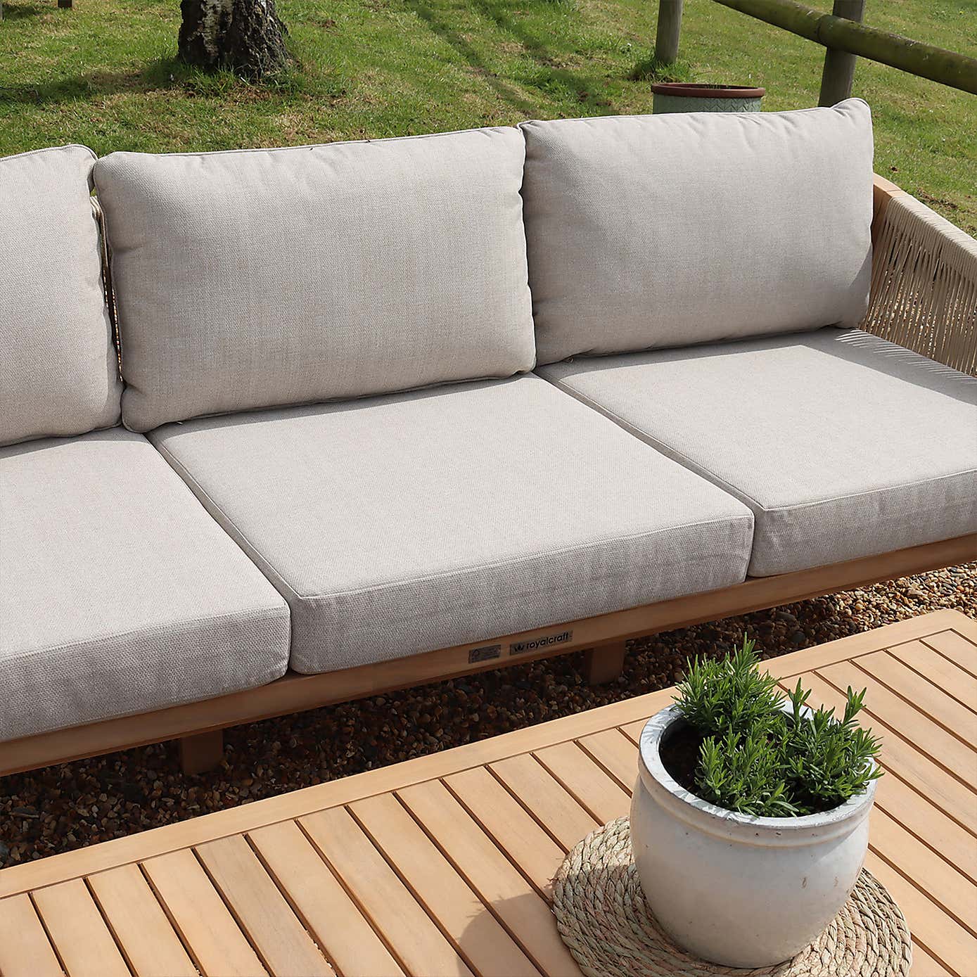 A.Mir Roma 5 Seater Outdoor Lounger Set