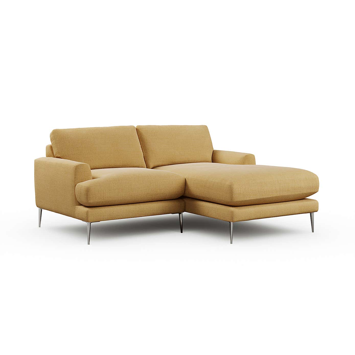 Lawson Chunky Tonal Weave Corner Chaise Sofa