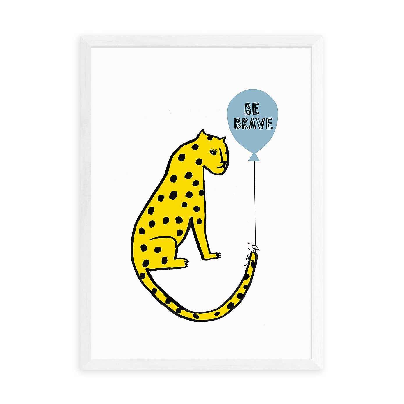 East End Prints Be Brave Leopard Print