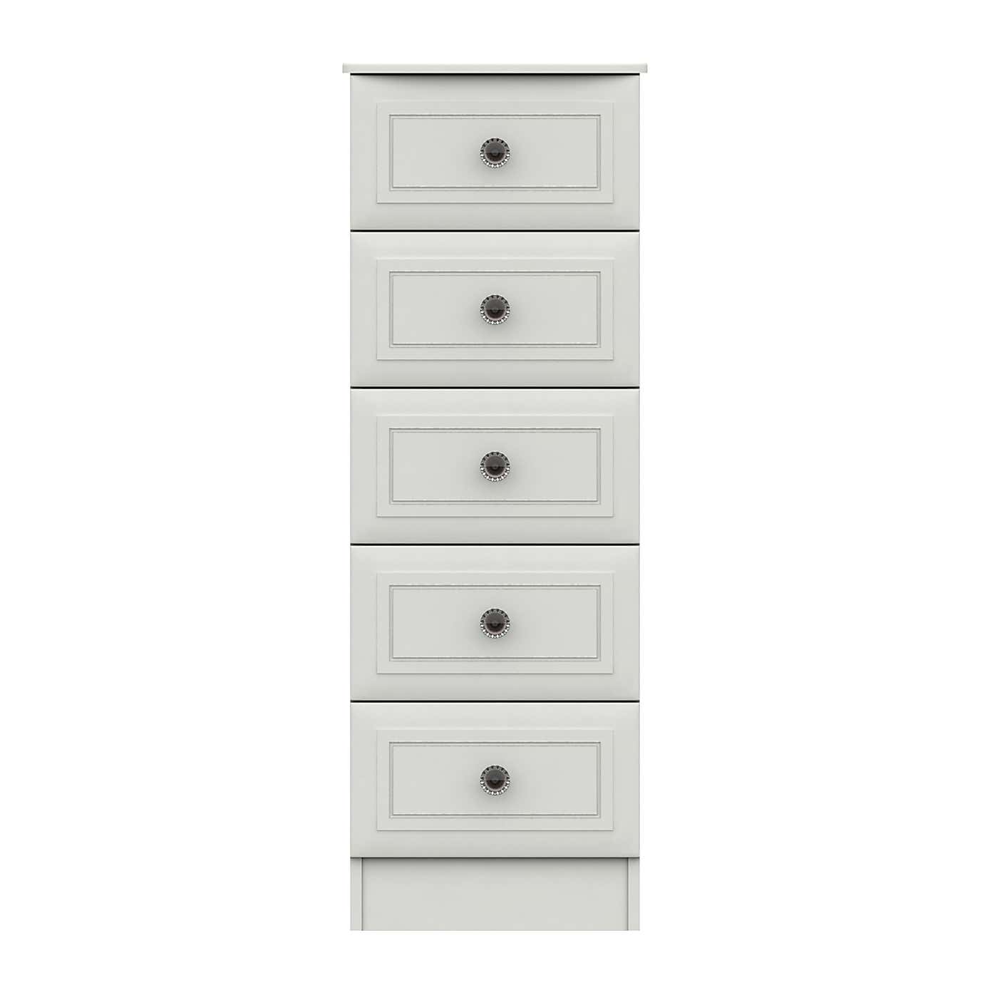 Portia 5 Drawer Tallboy