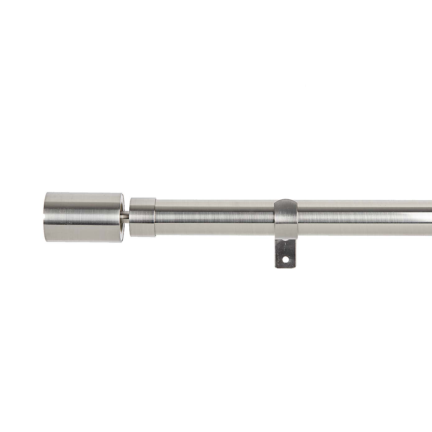Barrel Metal Extendable Eyelet Curtain Pole 16/19mm