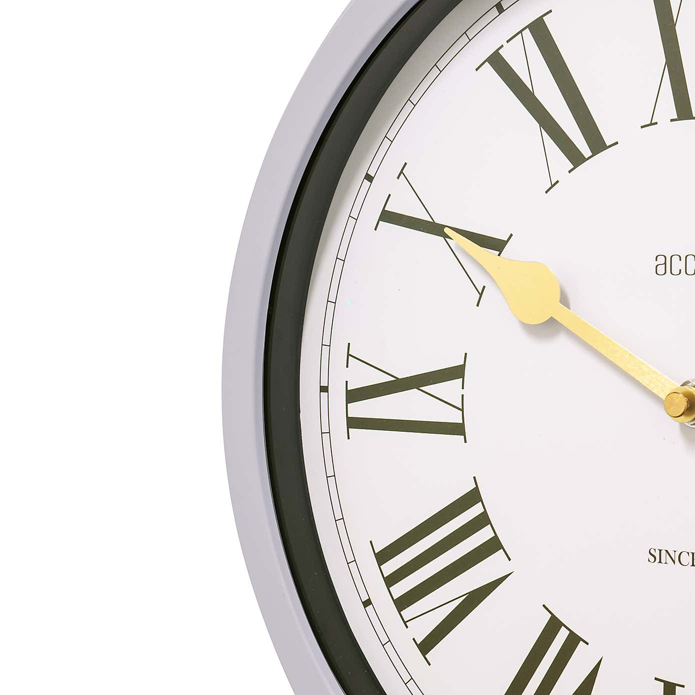 Acctim Turin Wall Clock Weatherproof Quartz 35cm