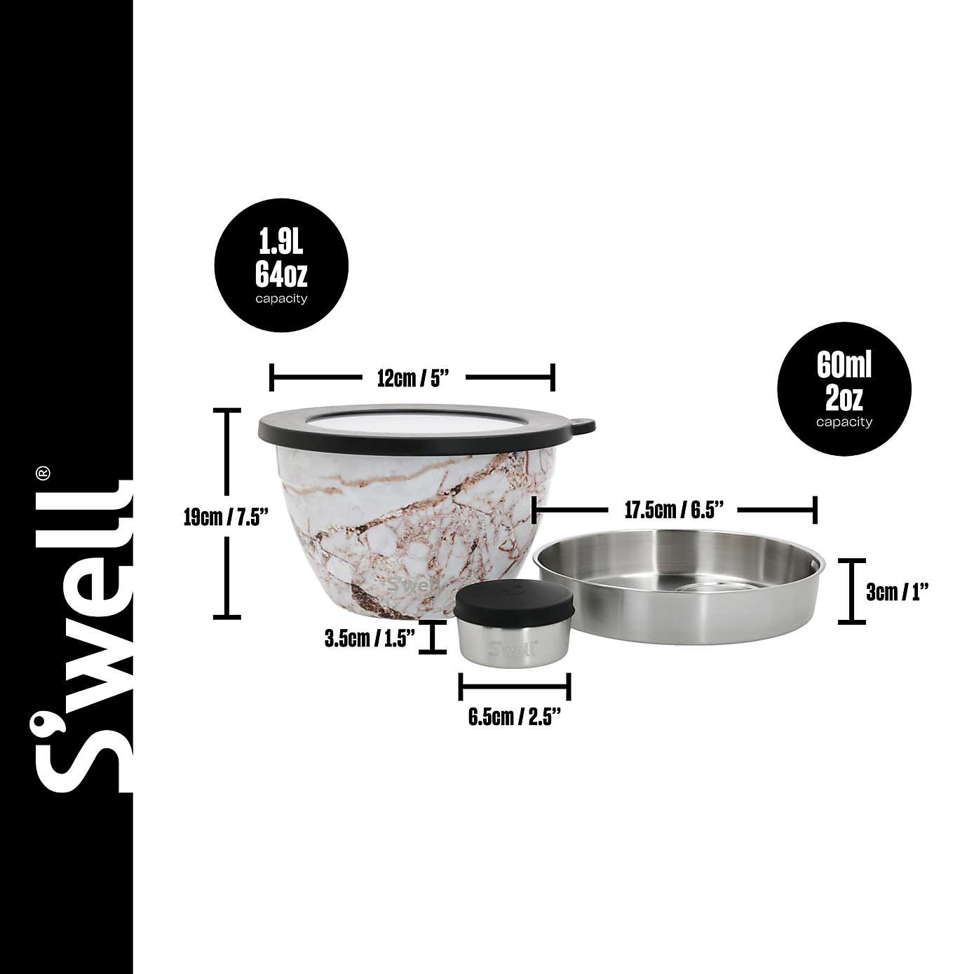 S'well Travel Salad Bowl Set