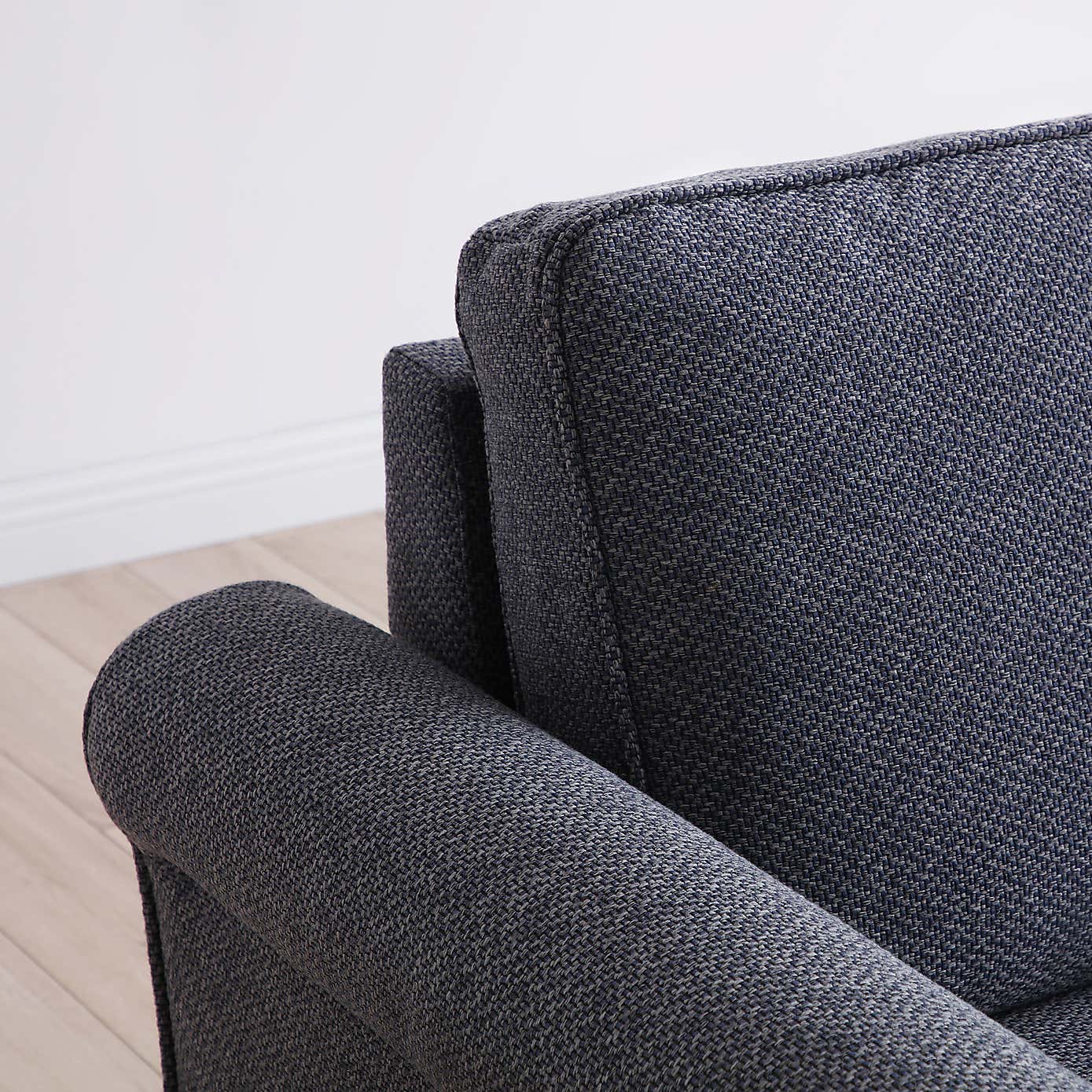 Kayden Fabric Traditional Scroll Arm Corner Sofa Bed