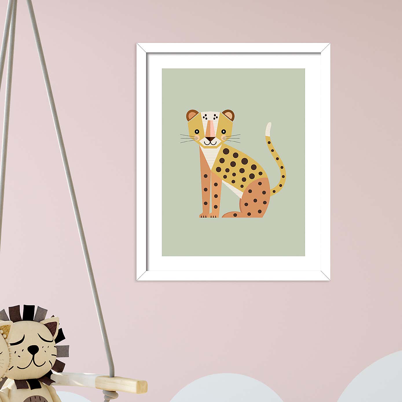 The Art Group Leopard Framed Print